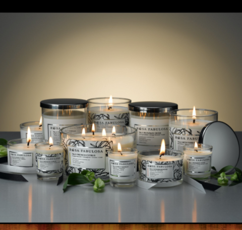 LUXURY HANDMADE NATURAL WAX CANDLES